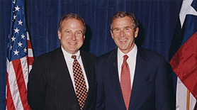 Charles C. Francis and George W. Bush