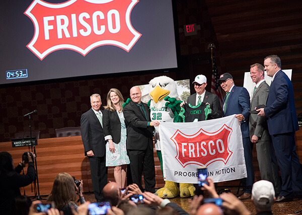 UNT and Frisco officials celebrate new partnership