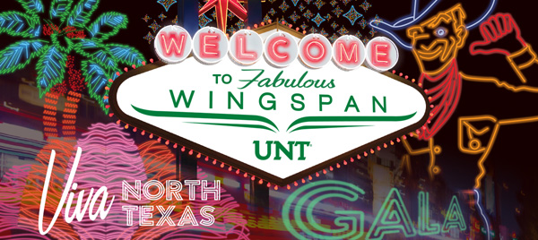2019 Wingspan event - Las Vegas theme lights