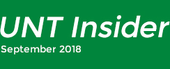 UNT Insider September 2018