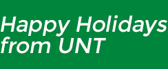 Happy Holidays from UNT 2014